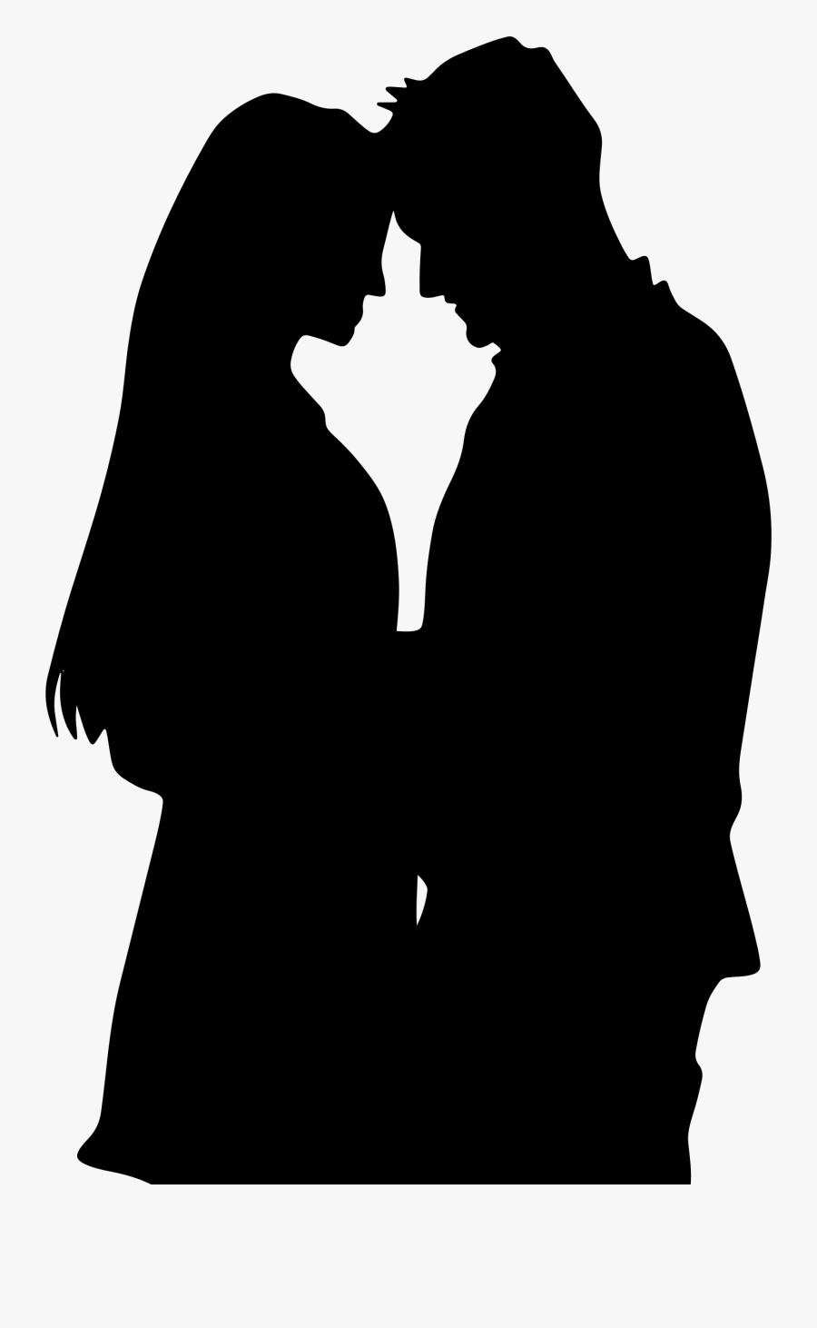 Couple Shadow Png - Shadow Man And Woman Png, Transparent Clipart