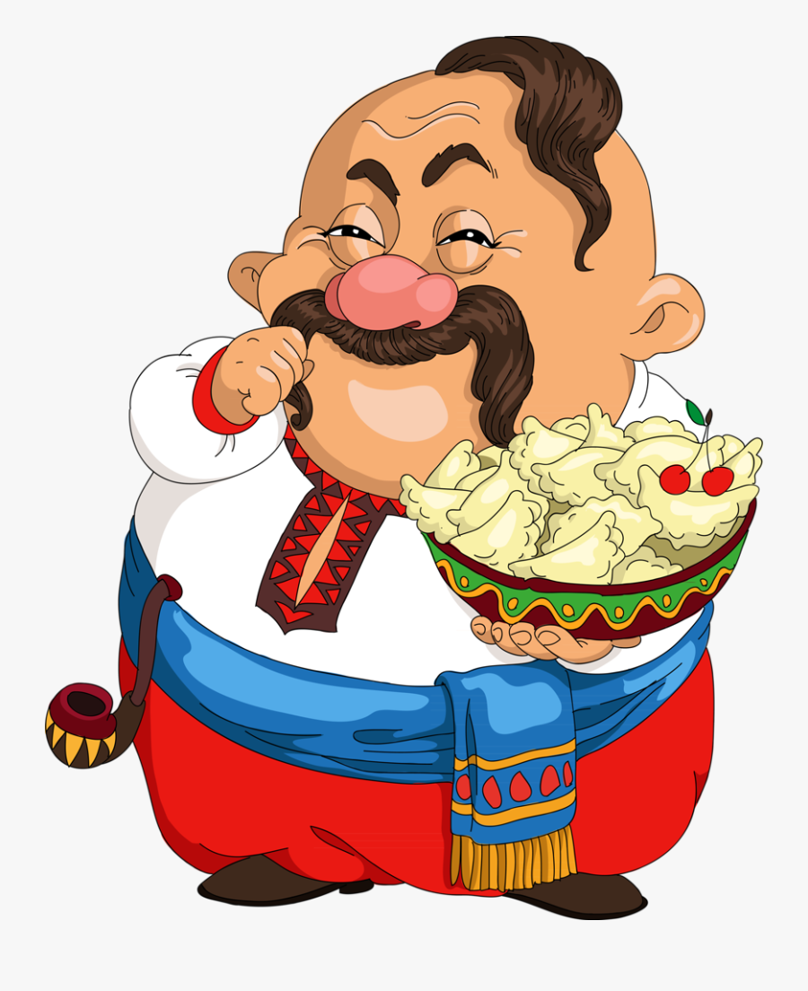 Ukrainians - Funny Russian Cartoon Character, Transparent Clipart