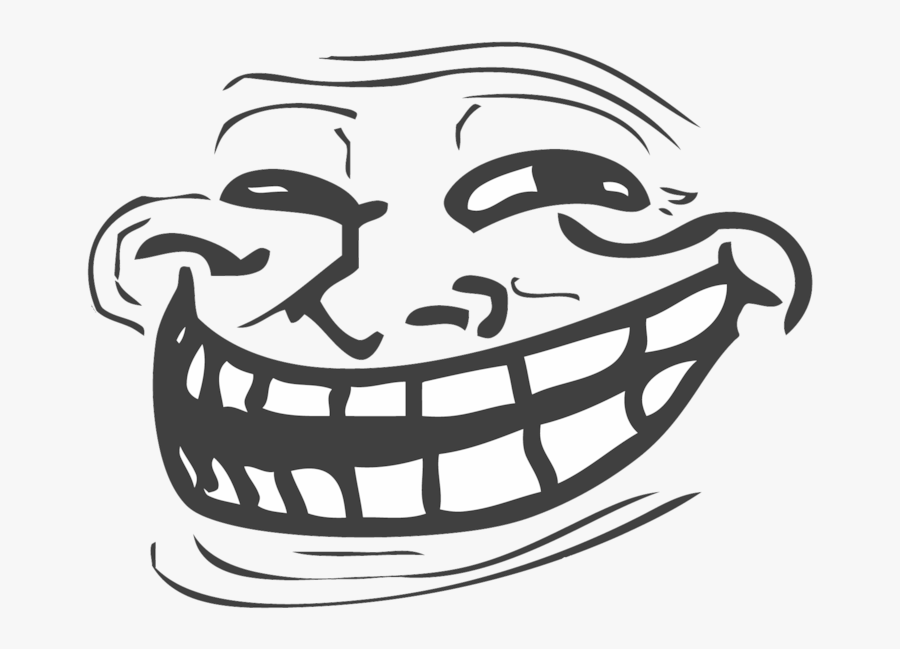 Troll Face Transparent Png - Troll Face Png, Transparent Clipart