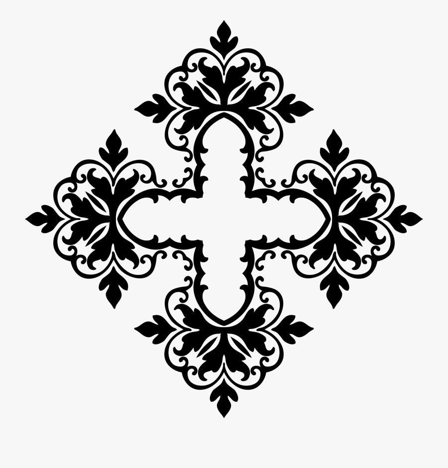 Clipart - Damask Png, Transparent Clipart