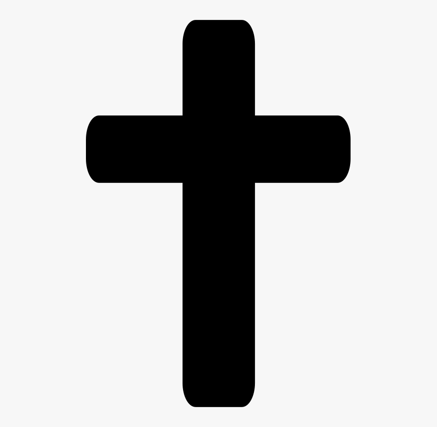 Cross - Black Cross Shape, Transparent Clipart