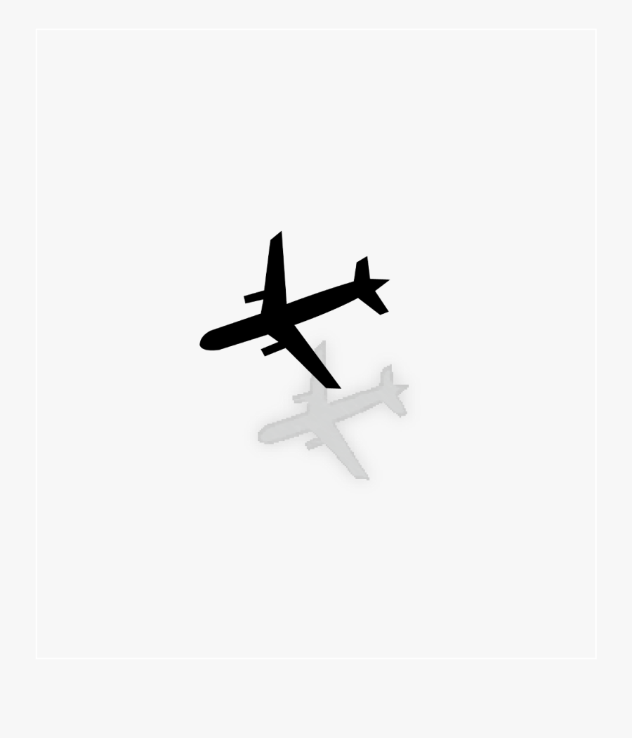 Silhouette Shadow Black My Clipart , Png Download - Monoplane, Transparent Clipart