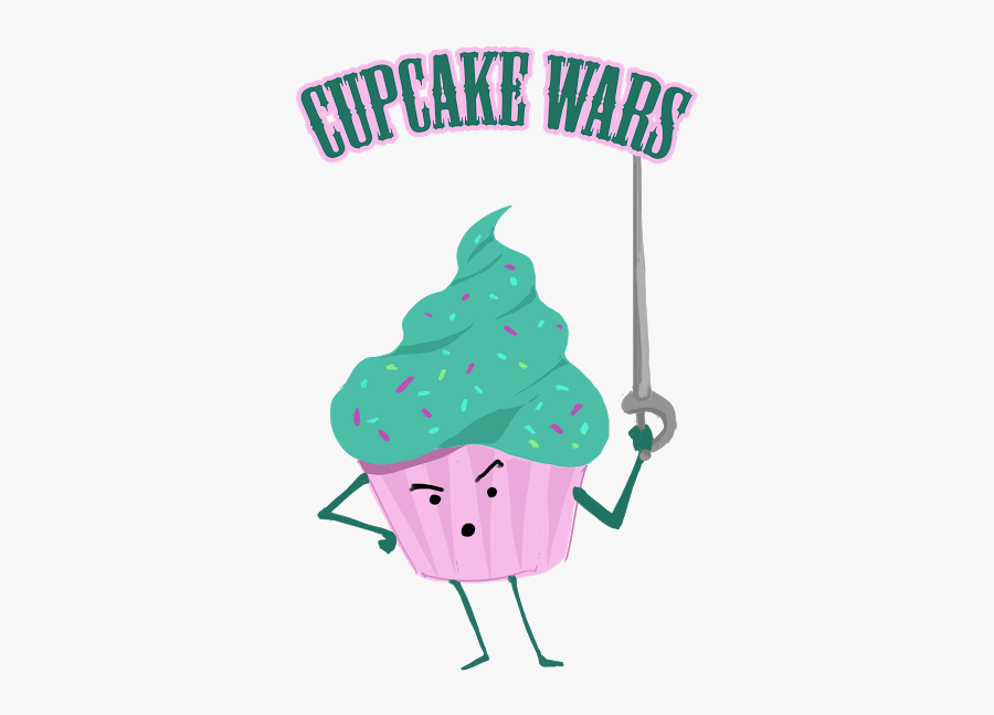 Cupcake Wars Clipart, Transparent Clipart