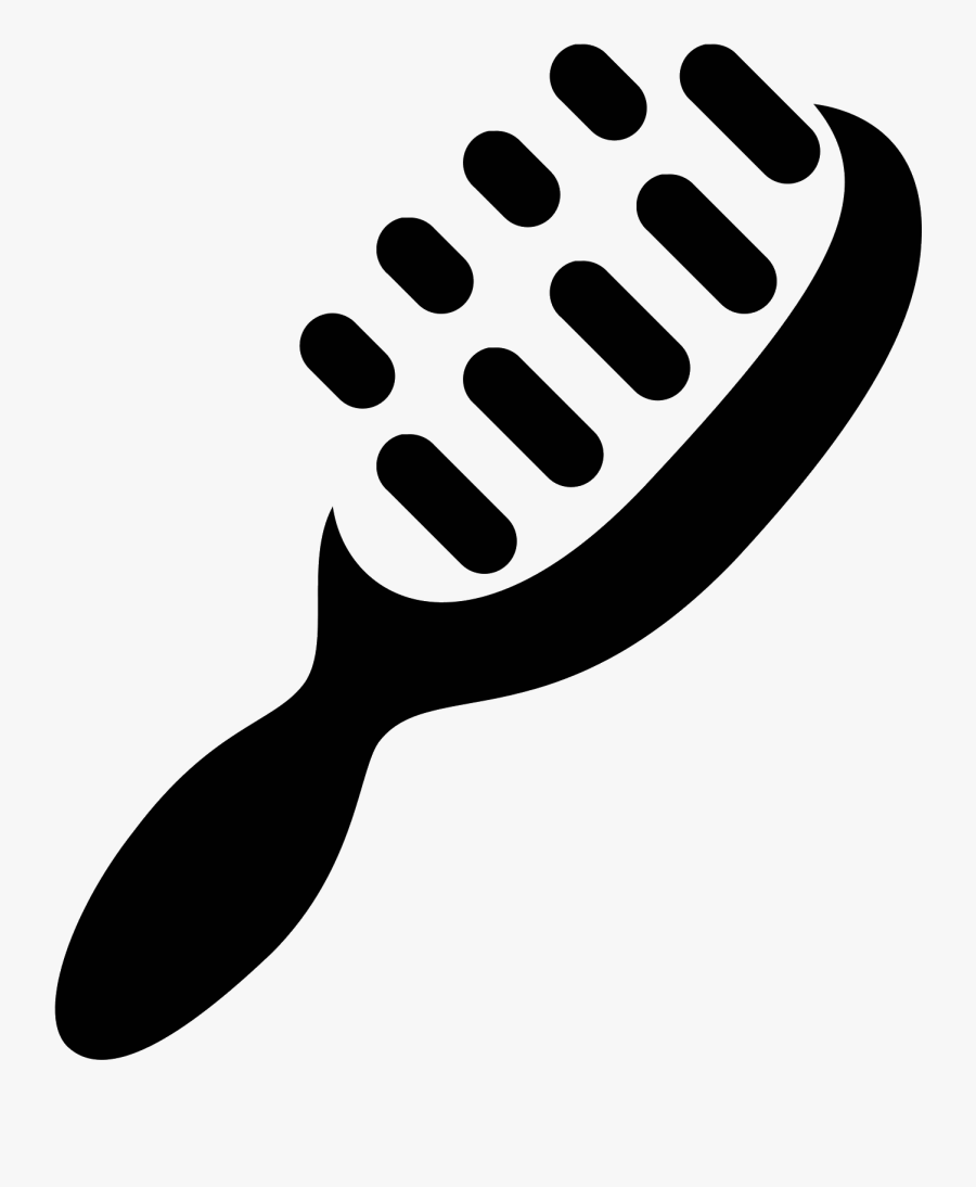 Hair Brush Icon - Hair Brush Icon Png, Transparent Clipart