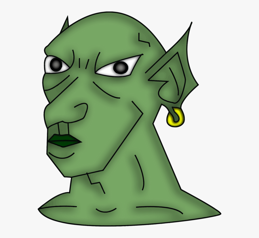 Transparent Monster Head Png - Troll Monster, Transparent Clipart