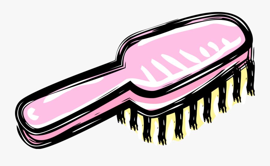 Thumb Image - Hair Brush Clip Art, Transparent Clipart
