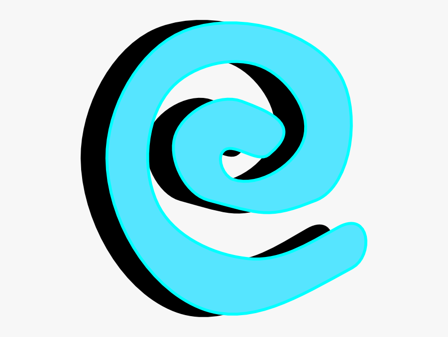 Spiral W Shadow Svg Clip Arts - Clip Art, Transparent Clipart