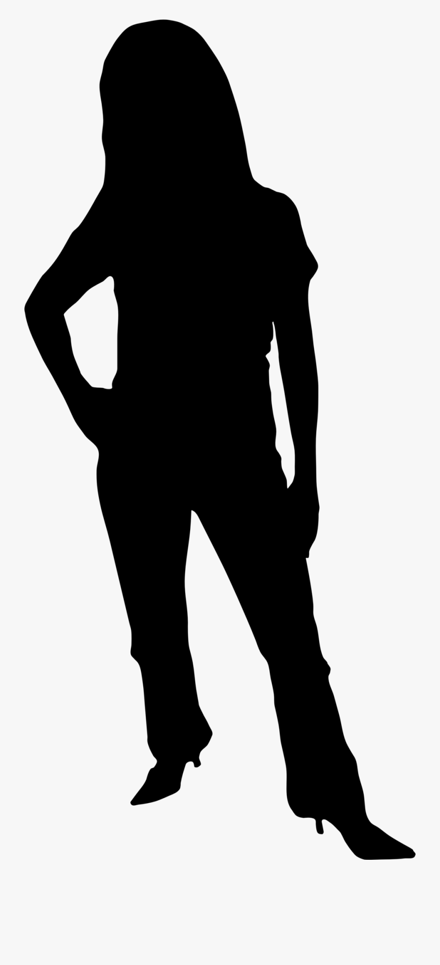 Person - Clipart - Silhouette - Transparent Background Person Silhouette Clipart, Transparent Clipart