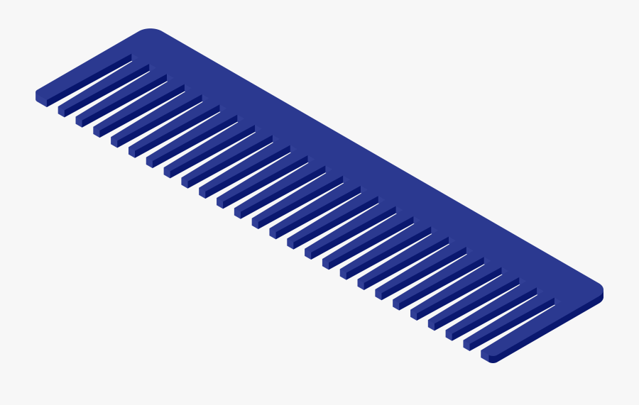 Clip Art Hair Brush And Comb Clipart - Comb Transparent, Transparent Clipart