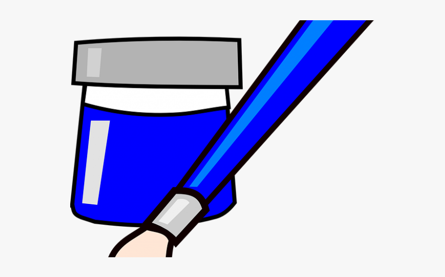 Clipart Paint Black And White, Transparent Clipart