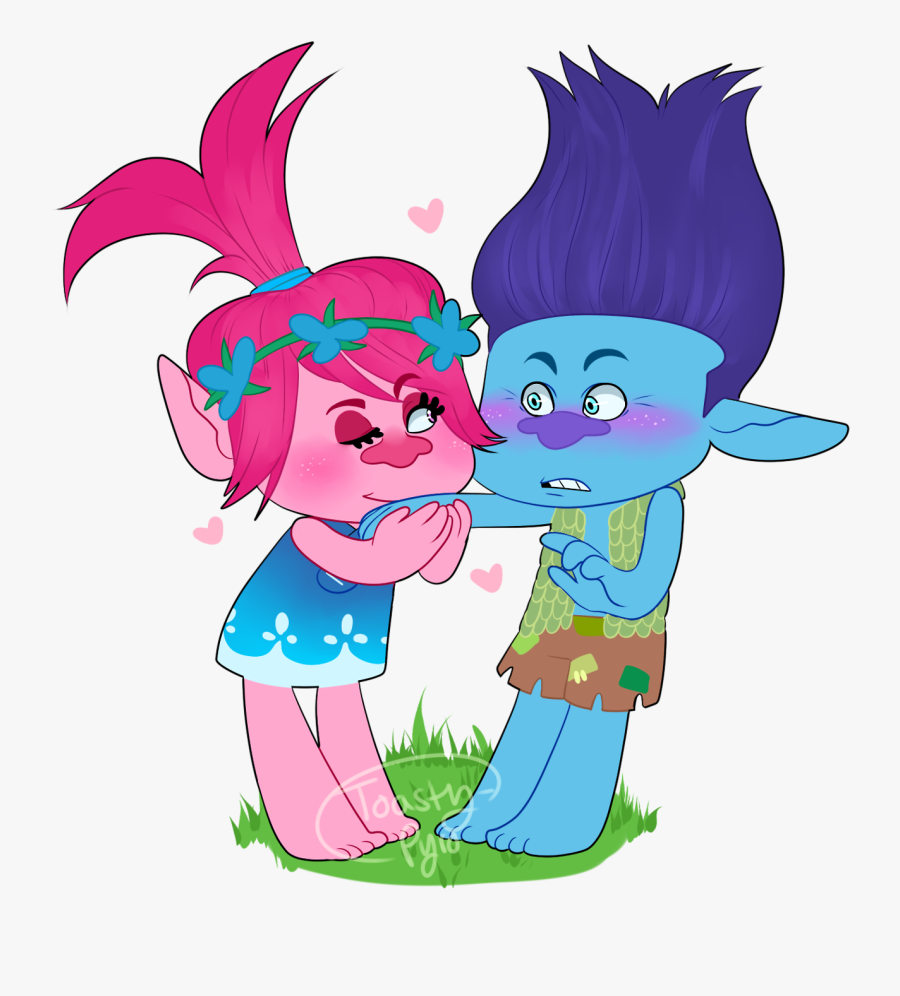 Collection Of Free Trolls Drawing Branch - Dreamworks Trolls Fanart, Transparent Clipart
