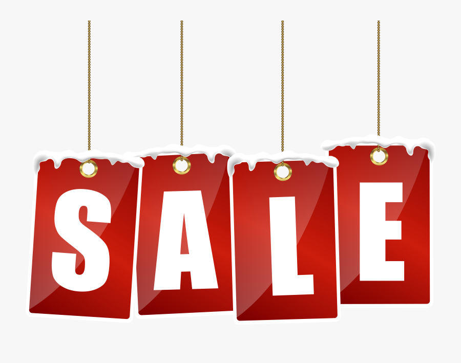 Red Tag Sale Clipart - Transparent Background Sale Png, Transparent Clipart