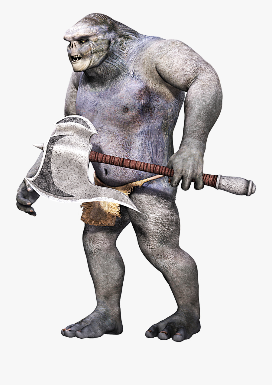 Transparent Fantasy World Clipart - Fantasy Troll Png, Transparent Clipart