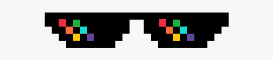 Gafas Troll Png - Deal With It Glasses, Transparent Clipart