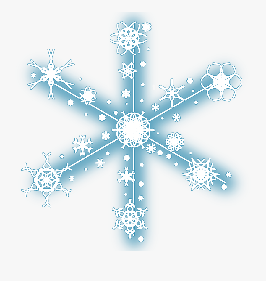 #neon #snow #snowflakes #christmas #snowflake #winter, Transparent Clipart