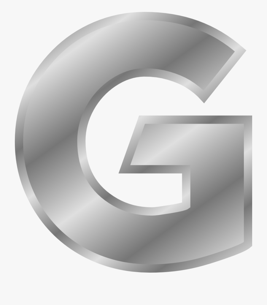 Effect Letters Alphabet Silver - Silver Letter G Transparent, Transparent Clipart