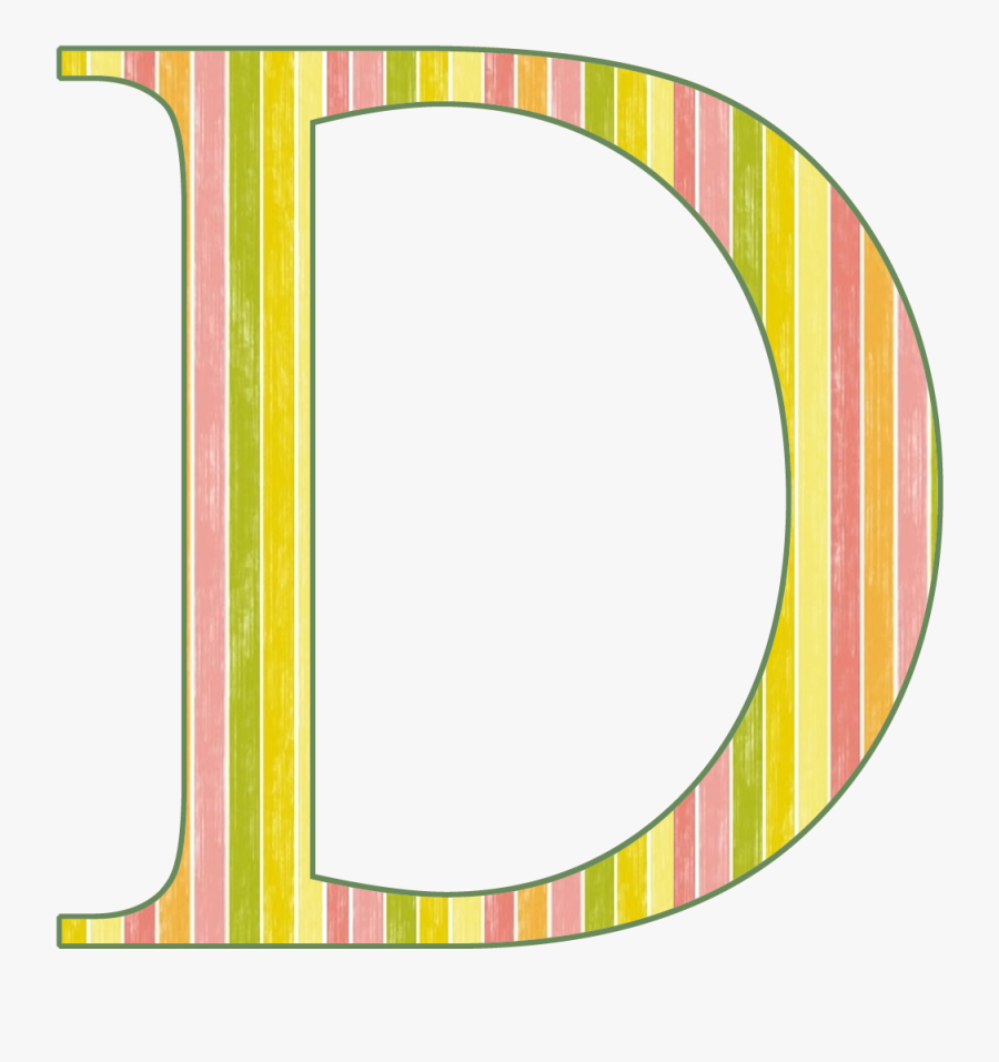 Letter D Clipart Images Black And White Objects Capital - Stripe Letter I Clipart, Transparent Clipart