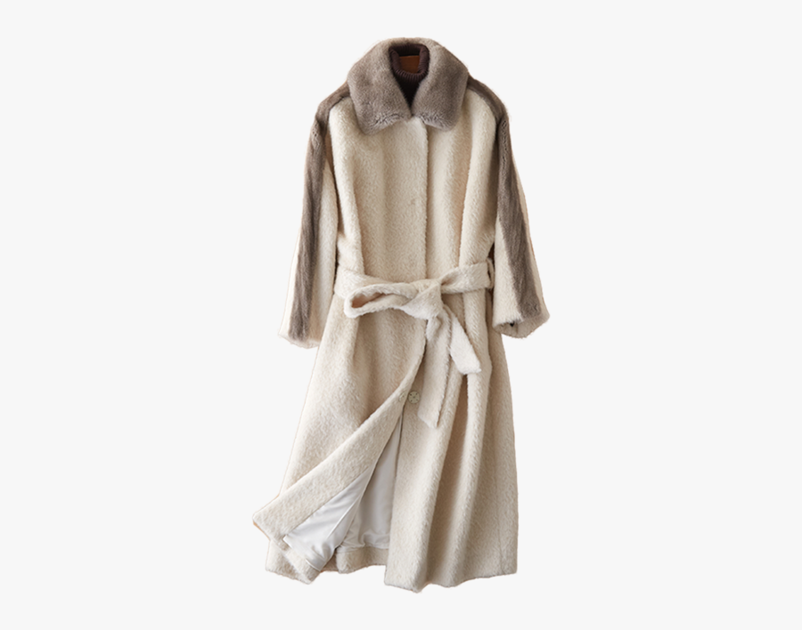 Clip Art Elegant Women - Overcoat, Transparent Clipart