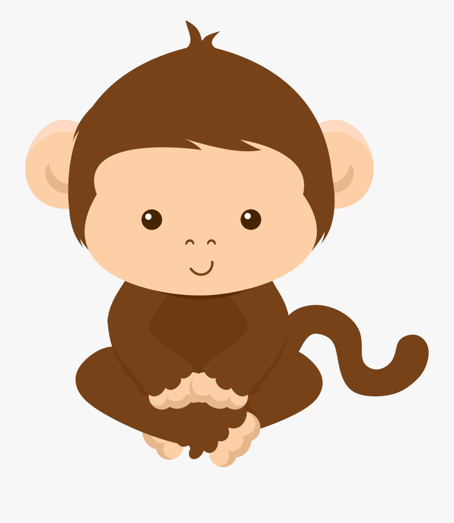 Safari Clipart Monkey - Animales De La Selva Png, Transparent Clipart