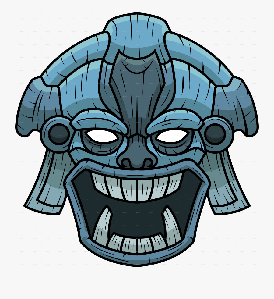 The Tiki Collection Vol - Tiki Masks, Transparent Clipart