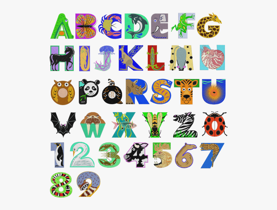 Fancy Alphabet Letters, Transparent Clipart