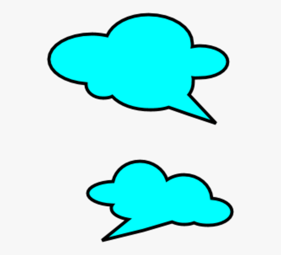 Talk Bubbles - Yellow Speech Bubbles Transparent, Transparent Clipart