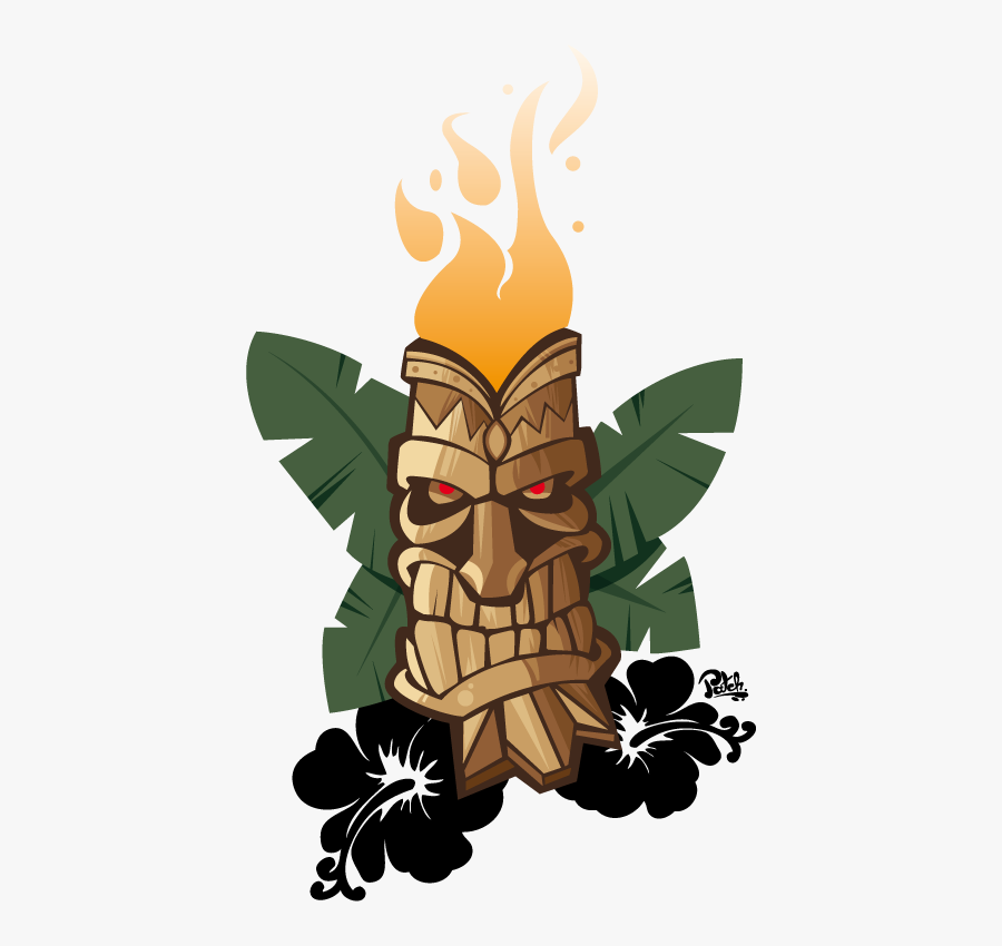 Desihn De Tatouage Texturehunter - Hawaii Tiki Png, Transparent Clipart