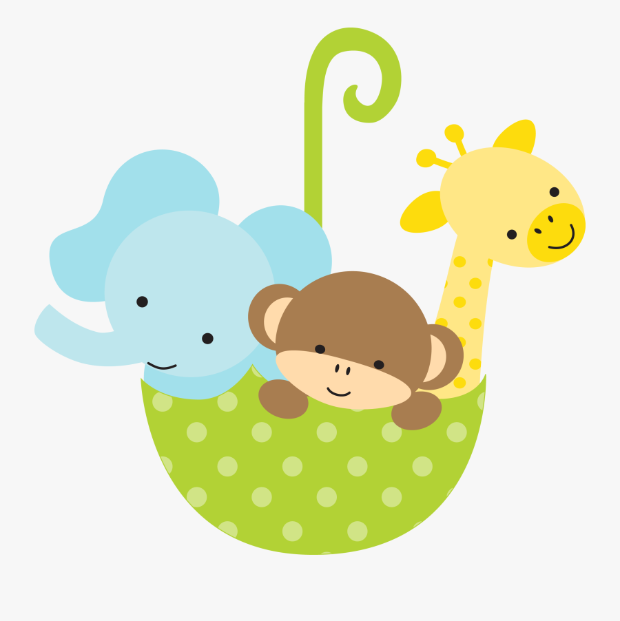 - Safari Baby Png - Animalitos Para Baby Shower, Transparent Clipart