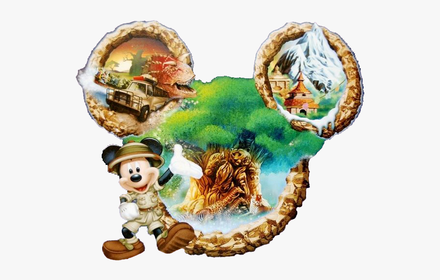 Animal Kingdom Clipart Background - Background Walt Disney Animal Kingdom Logo, Transparent Clipart