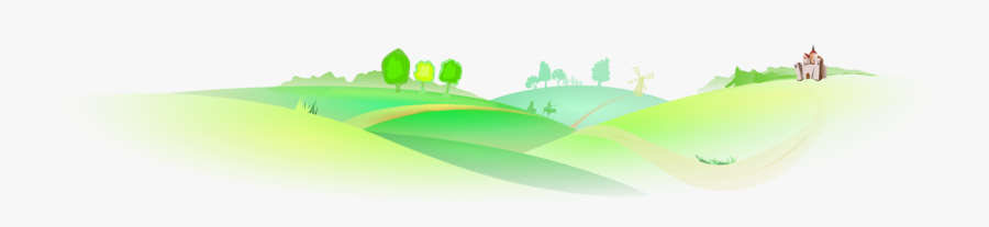 Castle, Chateau, Landscape, Countryside, Hills - Countryside Clipart, Transparent Clipart