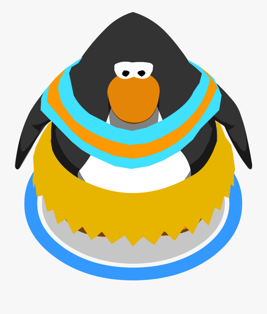 Freaky Tiki Outfit In-game - Club Penguin Transparent Gif, Transparent Clipart