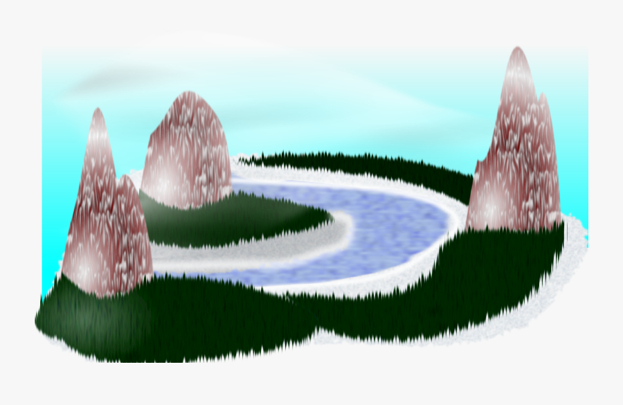 Simple Landscape Cliparts - Clip Art, Transparent Clipart