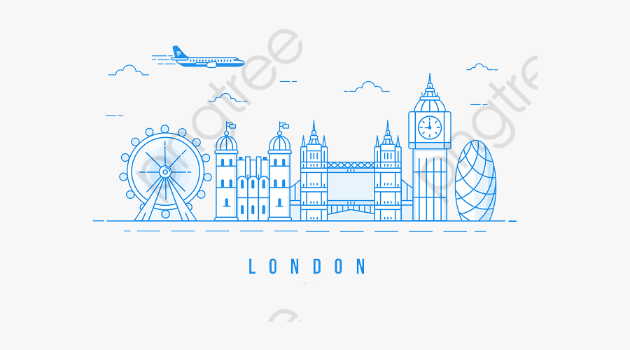 London Clipart Landscape - Darkness, Transparent Clipart