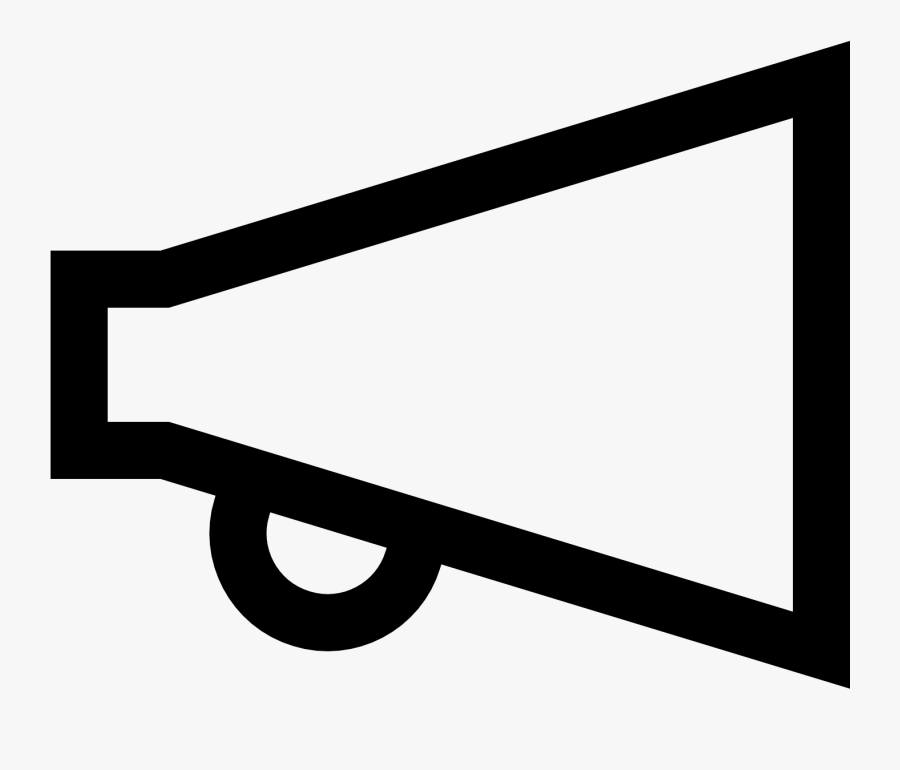 Free Png Megaphone Announcement Transparent Megaphone - Transparent White Megaphone Icon, Transparent Clipart