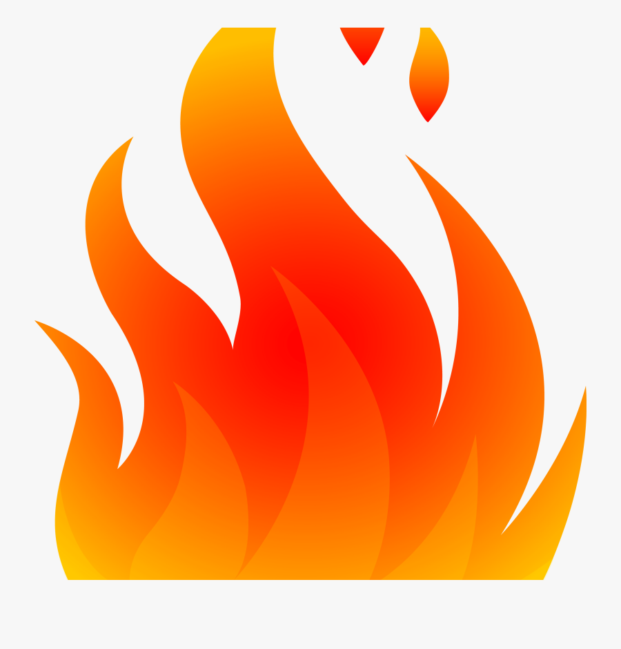 House On Fire Clip - Cartoon Fire Gif Png, Transparent Clipart