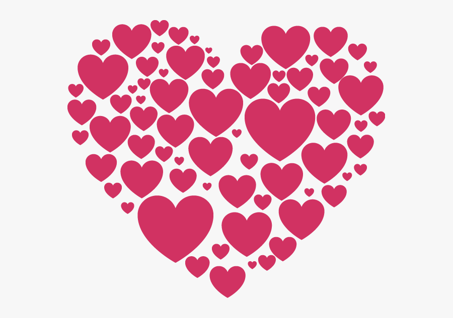 Transparent Light Pink Heart Clipart - Patchwork Family, Transparent Clipart