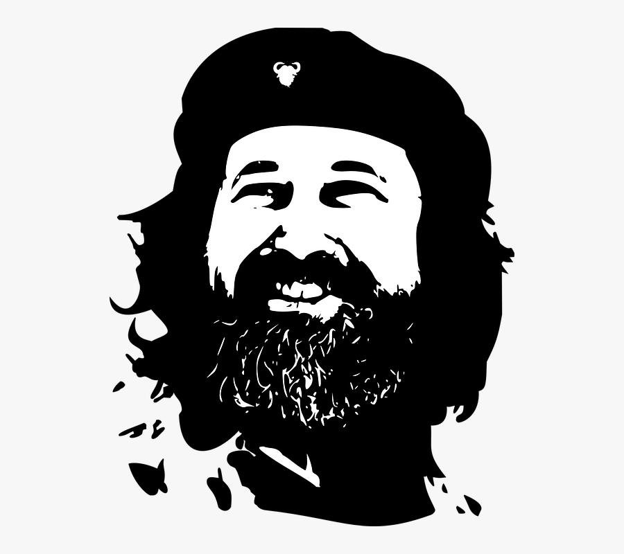 Gaddafi Black And White, Transparent Clipart