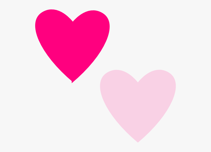Czeshop Images Light Purple Heart Clip Art - Small Pink Love Hearts, Transparent Clipart