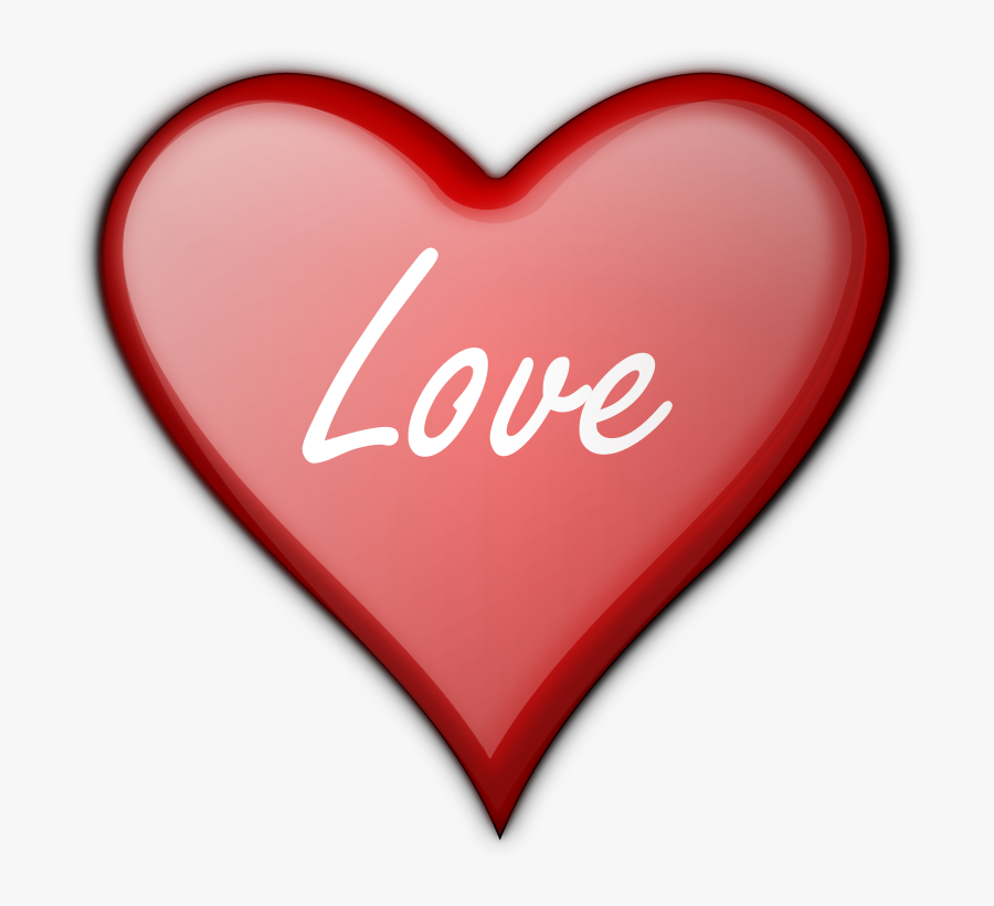 Love Heart Clipart - Heart Filled With Love, Transparent Clipart