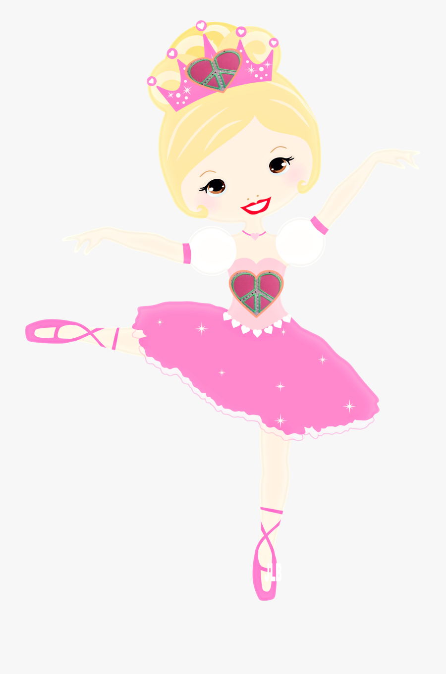 Clip Art Ballerina Illustration - Sugar Plum Fairy Clip Art, Transparent Clipart