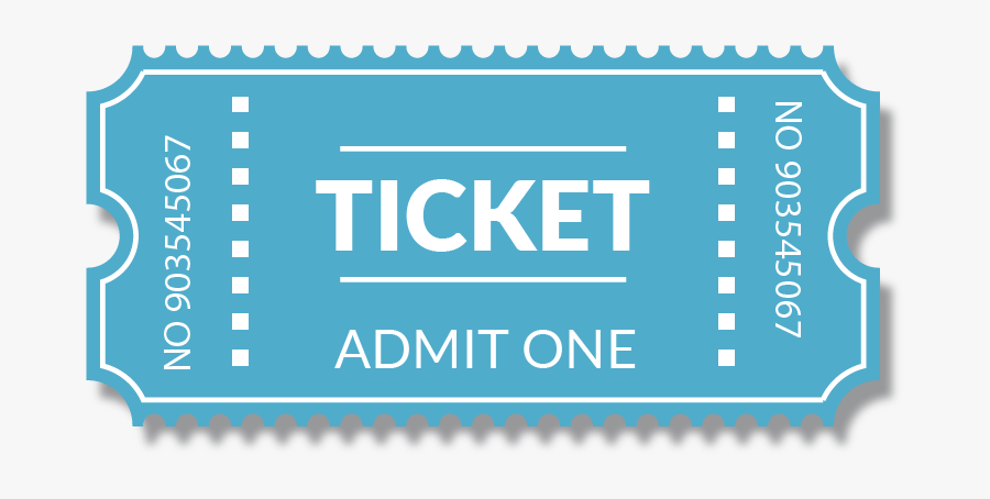 The Silver And Gold - Transparent Transparent Background Ticket Clipart, Transparent Clipart