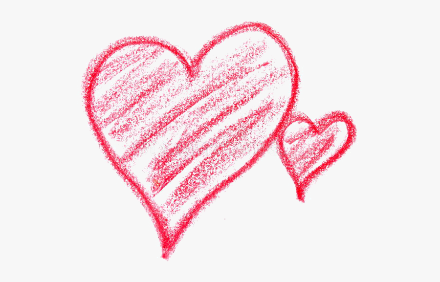 crayon heart