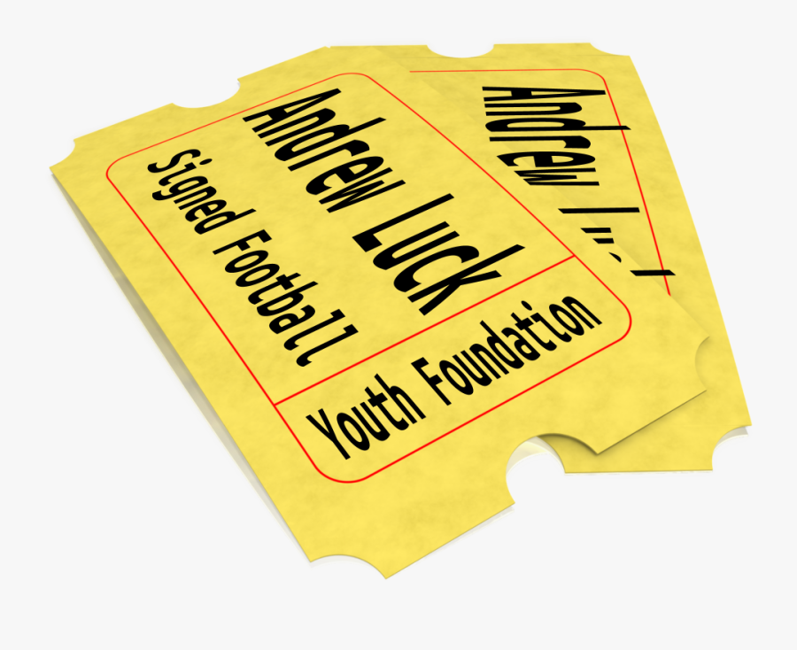 Youth Foundation Raffle Tickets - Transparent Background Raffle Tickets Png, Transparent Clipart