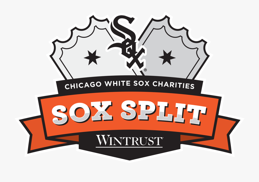 Clip Art White Sox Charities Split - Chicago White Sox, Transparent Clipart