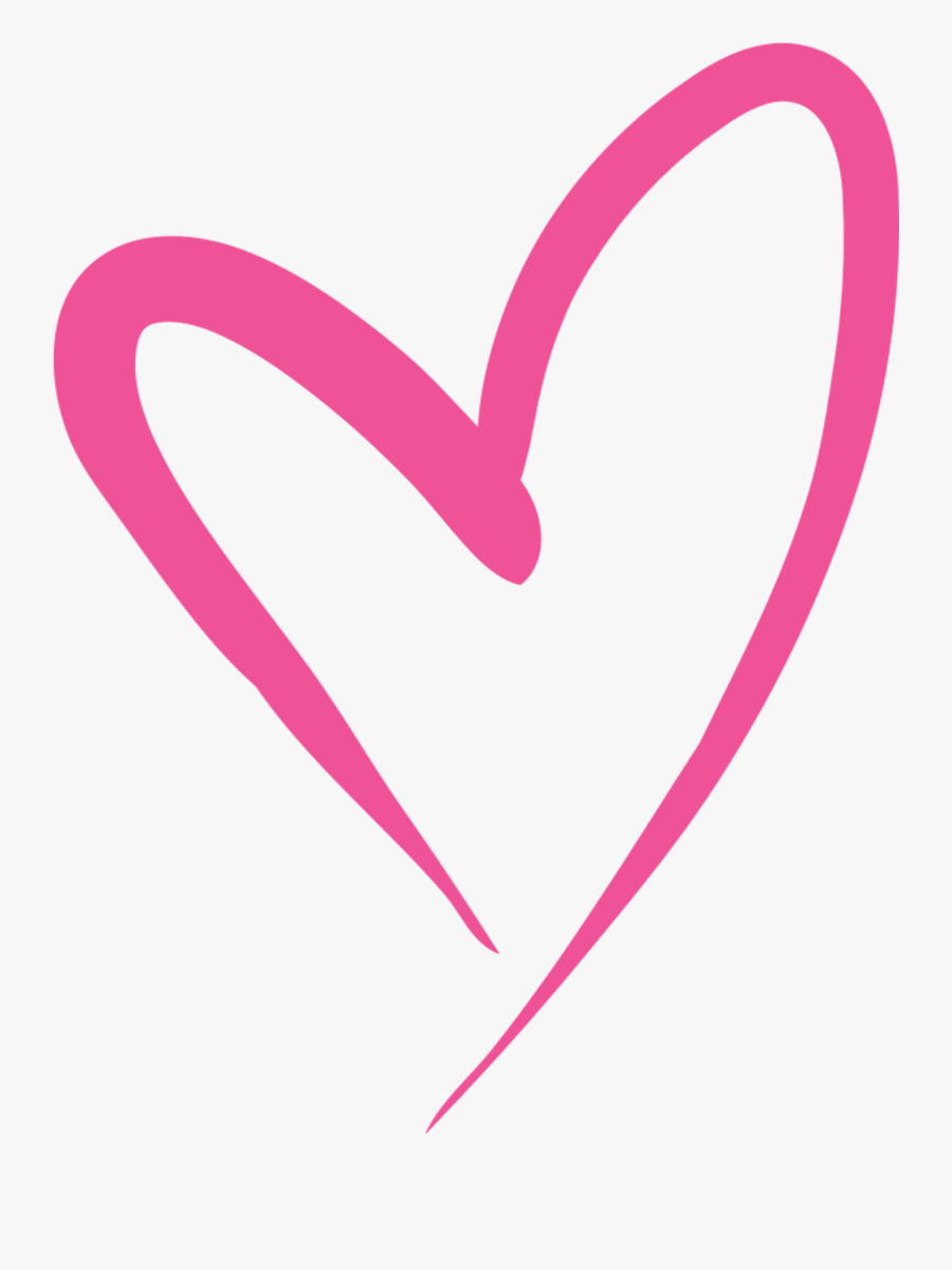 Pink Marker Heart Clipart , Png Download - Heart Pink Marker Png, Transparent Clipart