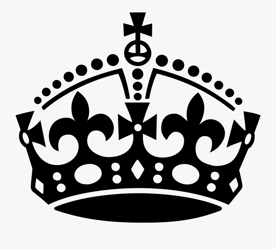 Custom Glam Girl Customize - Keep Calm Crown Icon, Transparent Clipart