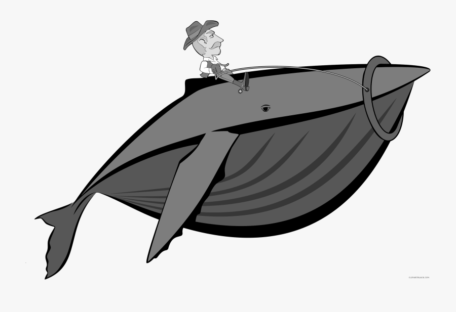 Whale Animal Free Black White Clipart Images Clipartblack - Whales, Transparent Clipart