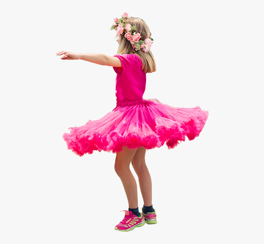 Columbus Dance Parties Are So Much Fun - Niña Girando, Transparent Clipart