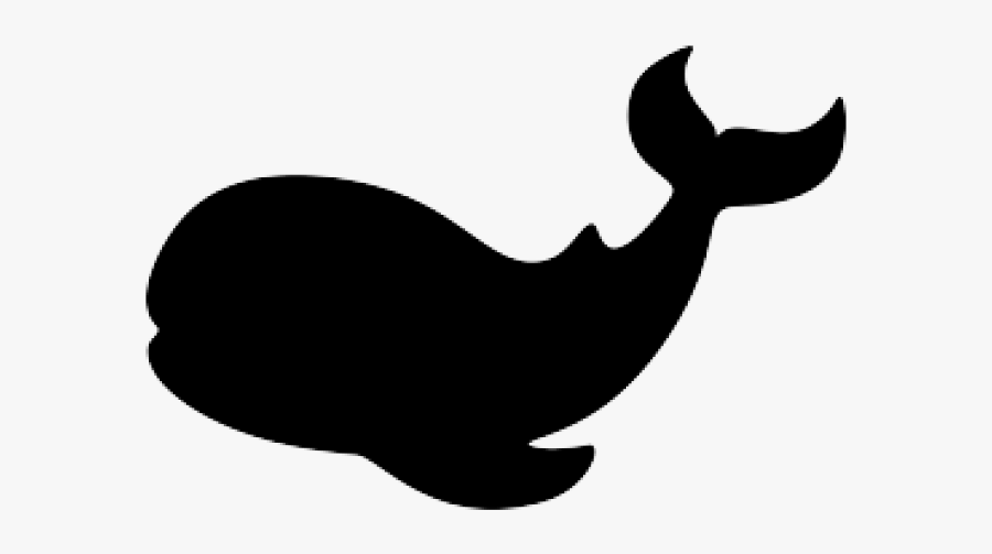 Jonah Fish Cliparts - Transparent Whale Silhouette Png, Transparent Clipart