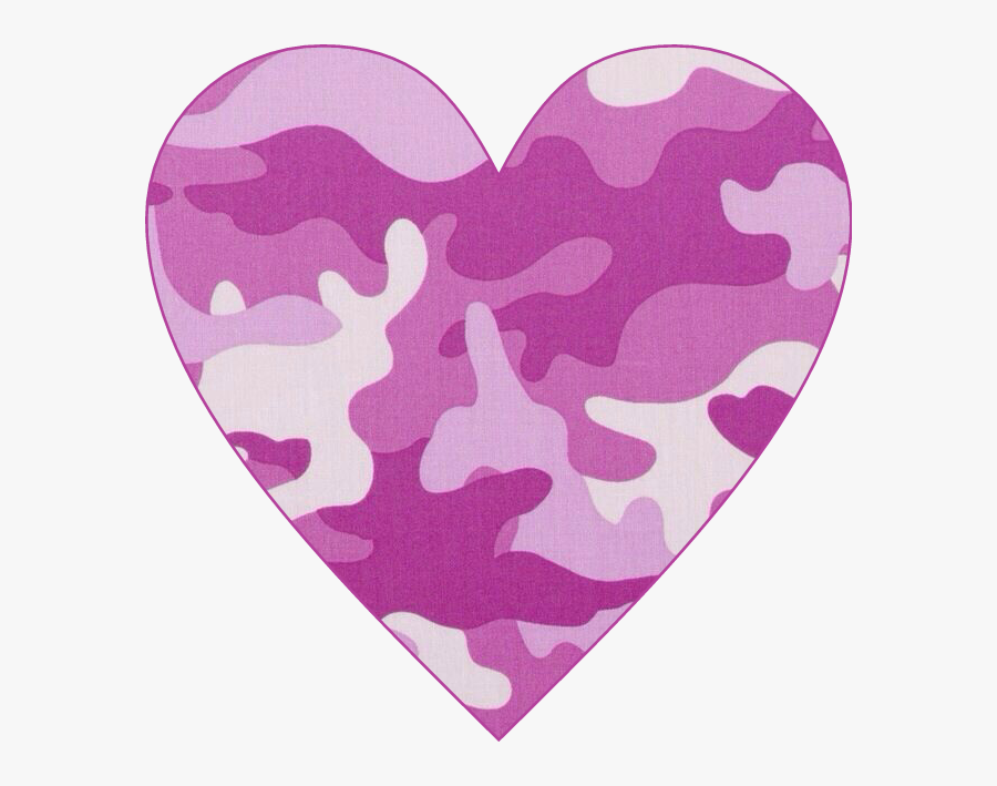 Heart Pinkcamo Camo Pink Cute Fun Love Awesome Picture - Pink Camo Wallpaper Iphone, Transparent Clipart